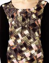 Thumbnail for your product : Esprit Printed Woven Front Dress