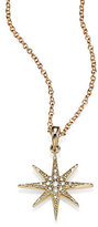 Thumbnail for your product : Mizuki Icicle Diamond & 14K Yellow Gold Star Charm Necklace
