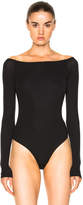 Thumbnail for your product : ATM Anthony Thomas Melillo Off Shoulder Bodysuit