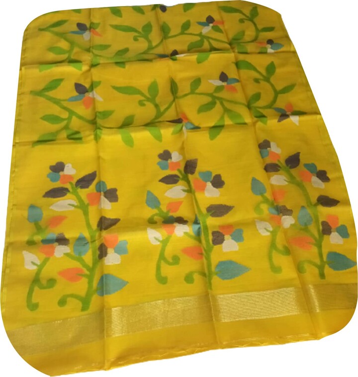 ETHNIC EMPORIUM Indian Beautiful Traditional Rich Look Summer sari