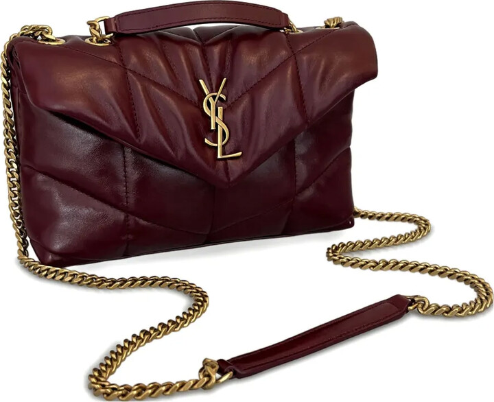 Saint Laurent Toy Puffer quilted chain-strap shoulder bag