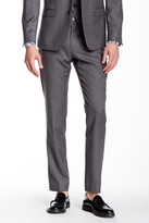 Thumbnail for your product : Ben Sherman Camden Grey Flannel Wool Suit Separates Pant