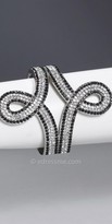Thumbnail for your product : Swirl design bangle bracelet