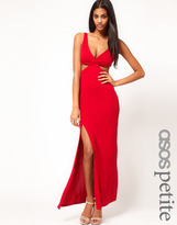Thumbnail for your product : ASOS PETITE Exclusive Maxi Dress With Cut Out Sides And Sexy Split