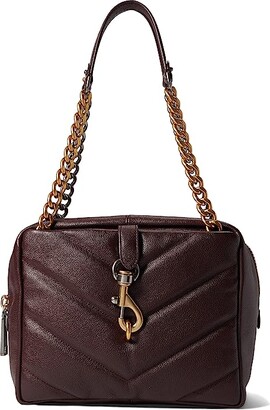 Rebecca Minkoff Edie Maxi Top Zip Shoulder (Concord) Shoulder Handbags