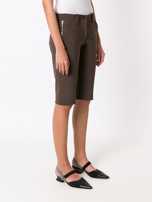 Gloria Coelho Knee-Length Bermuda Shorts