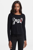 Thumbnail for your product : Autumn Cashmere 'Punk' Sequin Embellished Cashmere Sweater