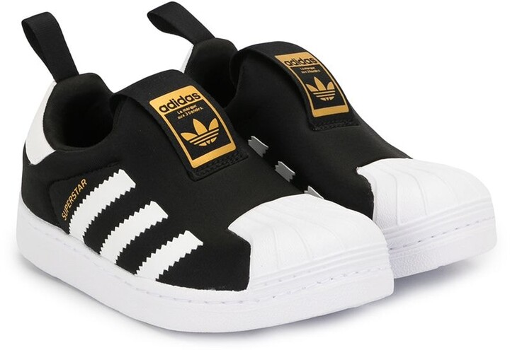 adidas originals superstar slip on kids sale