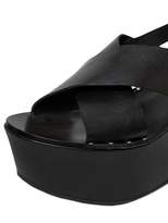 Thumbnail for your product : Janet & Janet 60mm Leather Wedges
