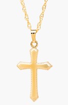 Thumbnail for your product : Mignonette 14k Gold Cross Necklace