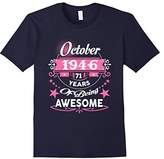Thumbnail for your product : October 1946 - 71th Birthday Funny TShirt