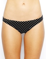 Thumbnail for your product : ASOS Mix & Match Spot Hipster Bikini Bottom