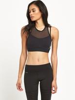 Thumbnail for your product : Reebok Hero Strong Bra Crop Top - Black