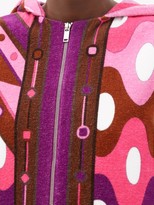 Thumbnail for your product : Emilio Pucci Vivara-print Cotton-terry Cover Up - Dark Pink