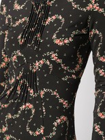 Thumbnail for your product : Paco Rabanne Floral-Print Fitted Dress
