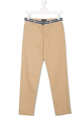 Ralph Lauren Kids Teen belted chino trousers