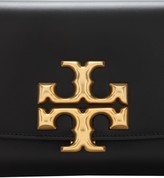 Thumbnail for your product : Tory Burch Eleanor Leather Clutch W/ Metal Chain