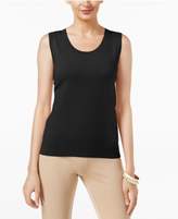 Thumbnail for your product : August Silk Scoop-Neck Shell