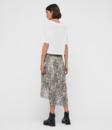 Thumbnail for your product : AllSaints Lea Patch Long Skirt
