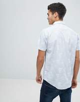 Thumbnail for your product : Brave Soul Bright Palm Print Short Sleeved Shirt