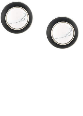 Givenchy marble charm magnetic earrings