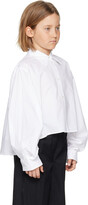Thumbnail for your product : MM6 MAISON MARGIELA Kids White Layered Shirt
