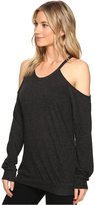 Thumbnail for your product : Lanston Long Sleeve Cold Shoulder Pullover