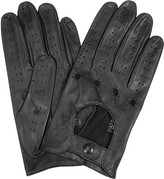 Thumbnail for your product : Forzieri Men's Black Italian Leather Driving Gloves