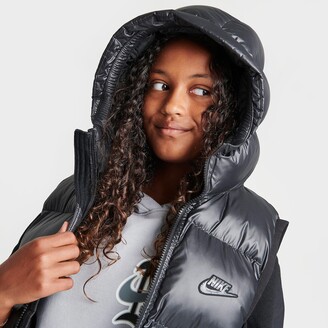 Nike High-Pile Fleece Big Kids' (Girls') Therma-FIT Training Jacket.