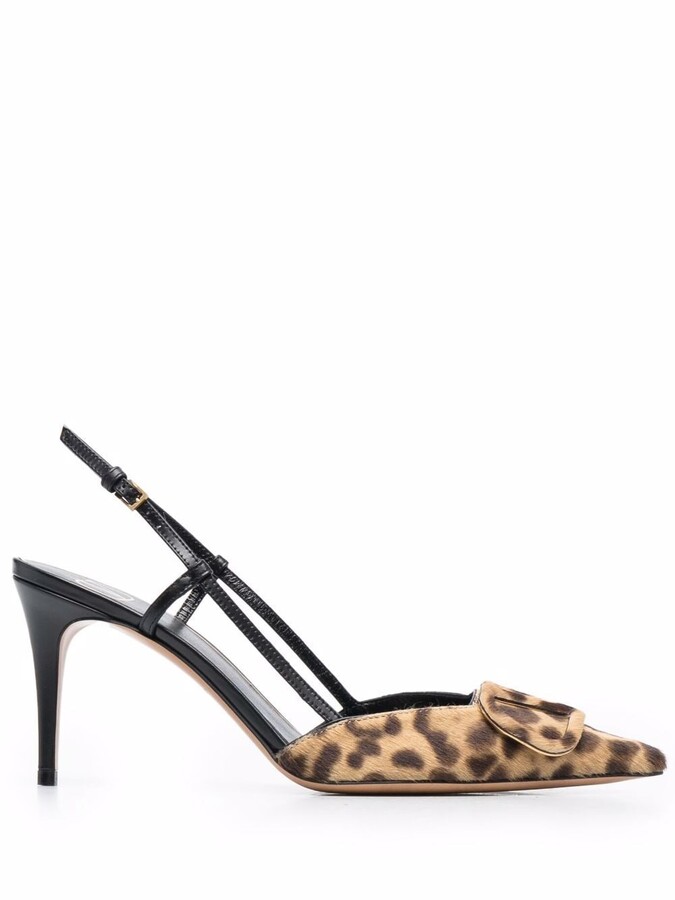 leopard pumps