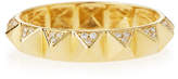 Thumbnail for your product : Sydney Evan 14k Pave Diamond Pyramid Eternity Band Ring
