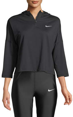 Nike Element Hooded Running Top