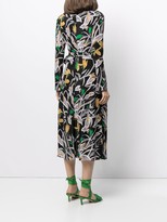Thumbnail for your product : Diane von Furstenberg Tilly botanical-print dress
