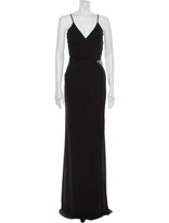Thumbnail for your product : Just Cavalli V-Neck Long Dress Black