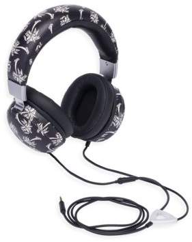 Dolce & Gabbana Palm Tree Leather Headphone