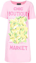 Boutique Moschino graphic print T-shirt dress