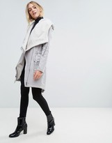 Thumbnail for your product : ASOS TALL Waterfall Parka with Fleece Lining