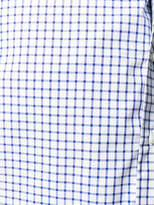 Thumbnail for your product : Isaia gridded long-sleeved shirt