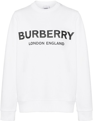 Burberry Logo Print Sweatshirt
