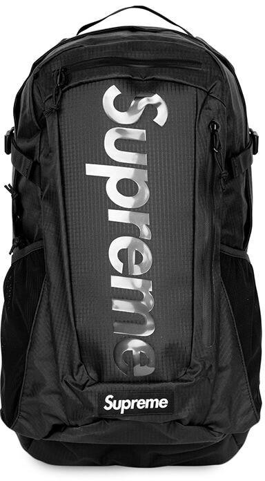 Supreme logo-print Backpack - Farfetch
