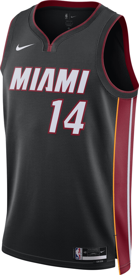 Miami Heat Nike Icon Edition Swingman Jersey 22/23 - Black