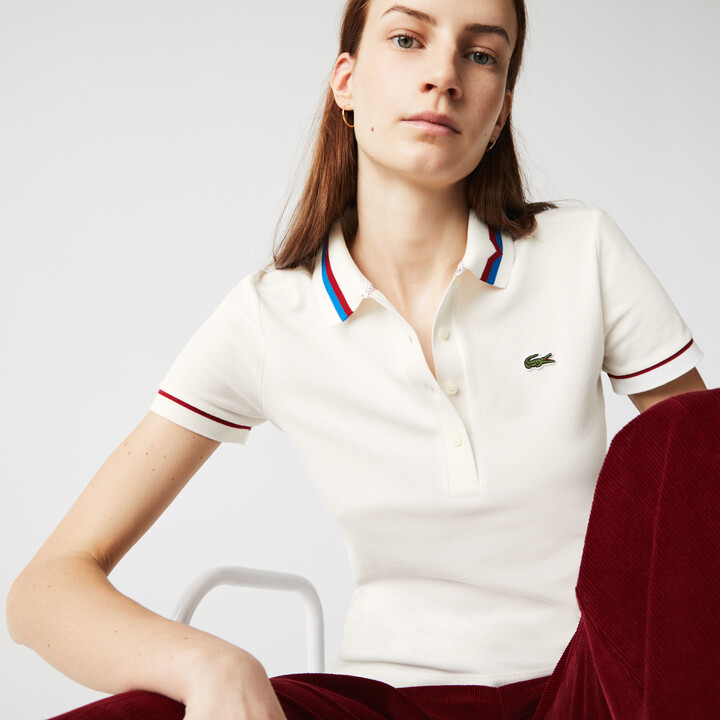 Lacoste Women's Made In France Slim Fit Organic Cotton Piqué Polo -  ShopStyle