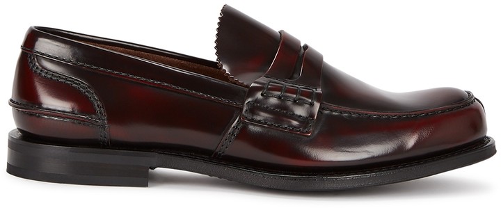 Church's Tunbridge Leather Loafers - ShopStyle