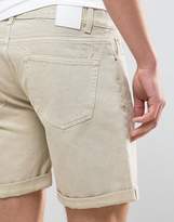 Thumbnail for your product : Weekday Vacant Denim Shorts Sand