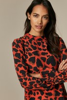 Thumbnail for your product : Wallis PETITE Red Heart High Neck Dress