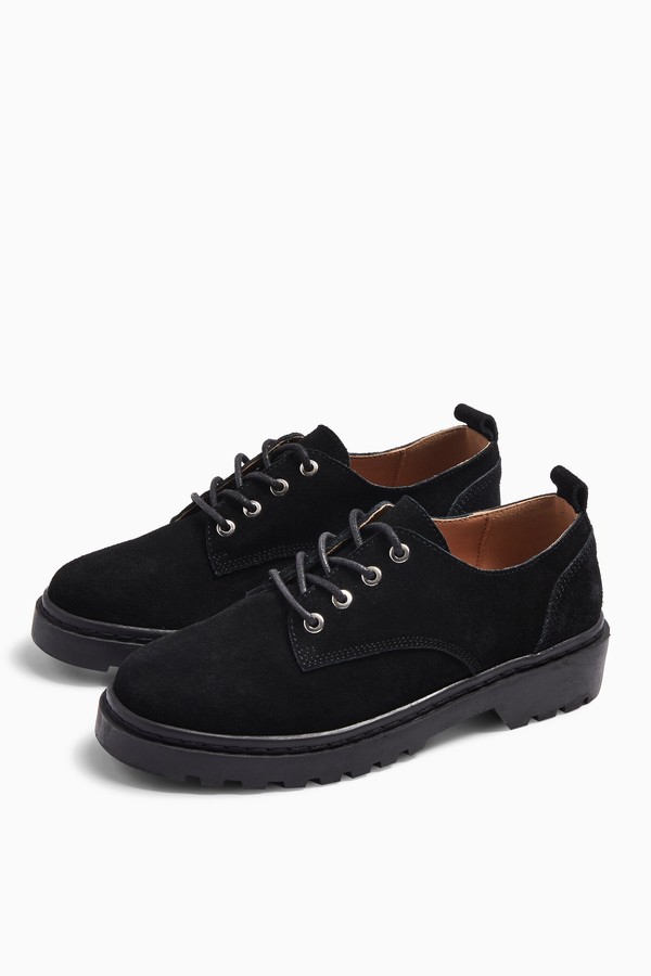 black lace up shoes womens