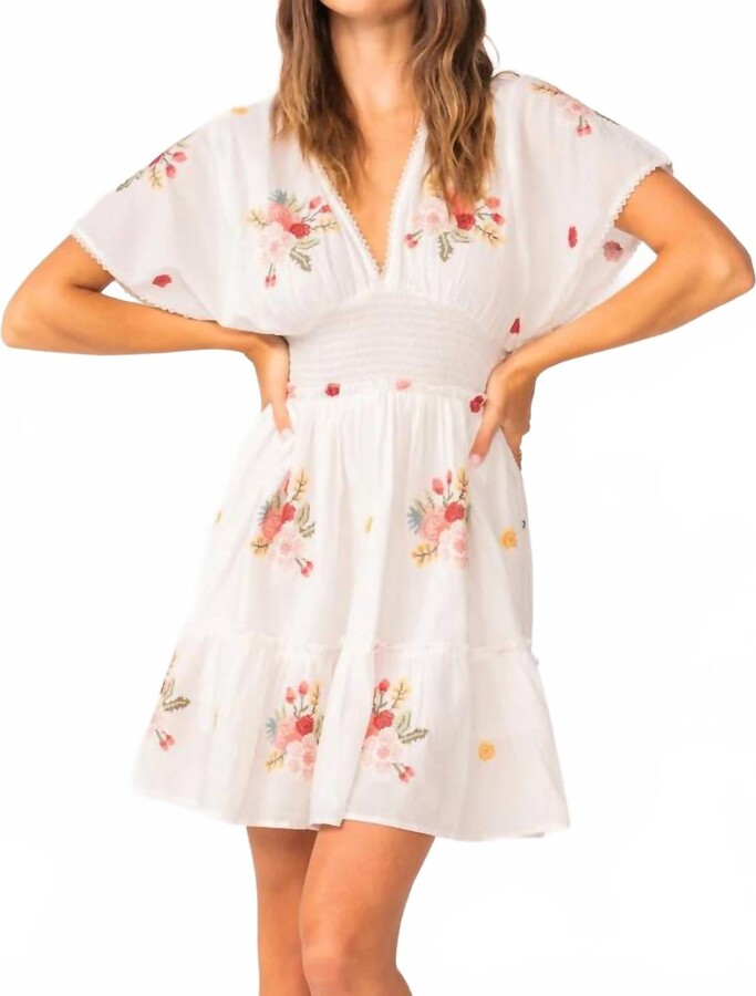 PQ Swim Polly Dress In Water Lily