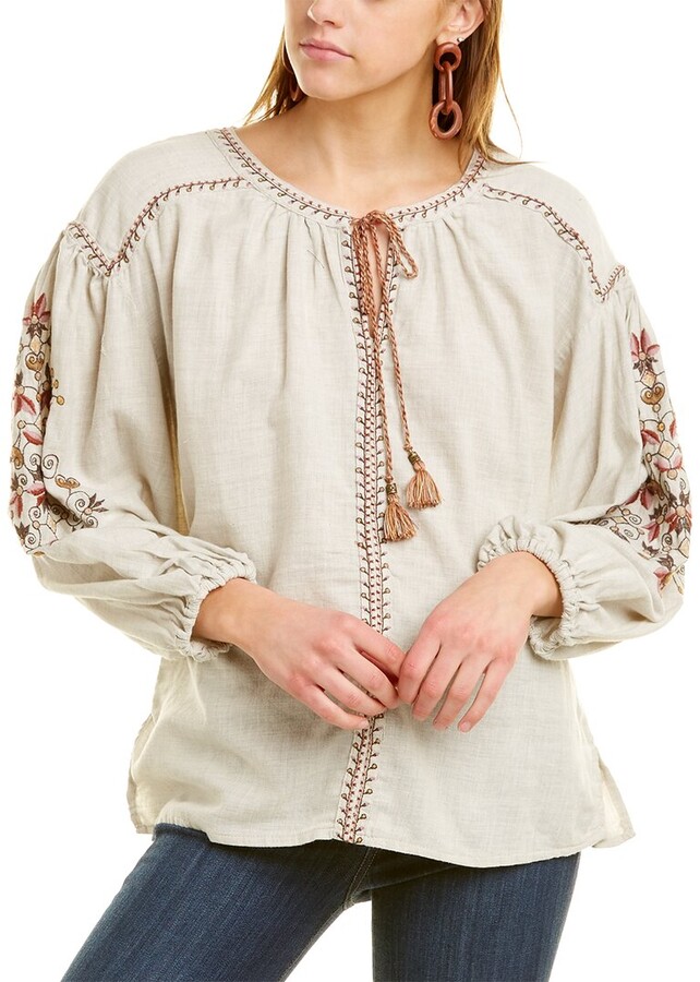 Petal Sleeve Blouse | Shop the world's largest collection of 