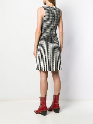 MICHAEL Michael Kors Checked Knitted Dress