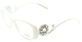 Thumbnail for your product : Prada PR 10QV 7S31O1 Ivory Fashion Eyeglasses-54mm